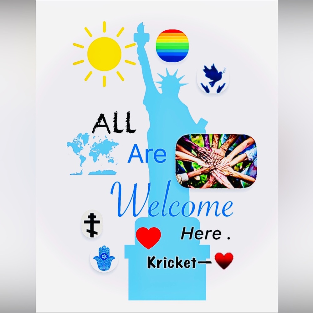 Welcome, Neighbor !  All are welcome here 👩‍🎨🕊️🎨🌟!  Thank you for looking 🙏👩‍🎨💛!